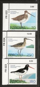 FAROE  # SC 28 - 30  MNH