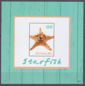 2015 Grenada 7190/B908 Marine fauna - Starfish 9,00 €