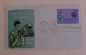 PHILIPPINES  FDC PHARMACY 1972  CACHET UNADDRESSED