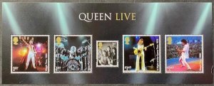 MS4396 2020 Queen Live miniature sheet UNMOUNTED MINT