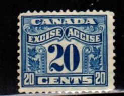 Canada - #FX43 20c Excise Tax  - Used