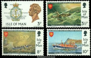 Isle of Man Scott 36-39 Mint never hinged.