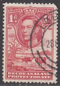 Bechuanaland Protectorate 125 Used CV $0.65