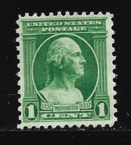 US Stamps Scott # 705/A211-1c-Mint/NH-OG-1932-Rotary Press