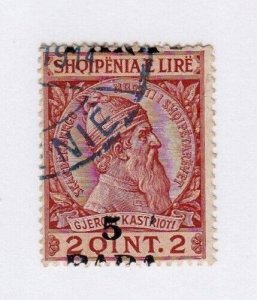 Albania stamp #47, used, CV $2.10