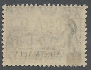 AUSTRALIA 1934 VICTORIA CENTENARY 1/- PERF 10.5