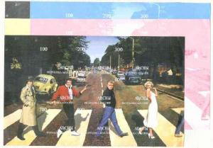 Abkhazia 1999 Fab 4 - Elvis, Marilyn, James Dean & Bo...