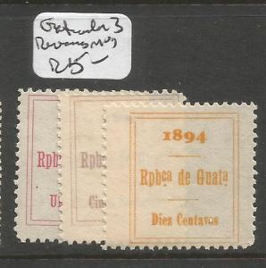 Guatemala 3 Revenues MOG (8cyx) 