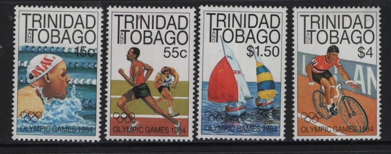 TRINIDAD & TOBAGO, 412-415  MINT HINGED SET