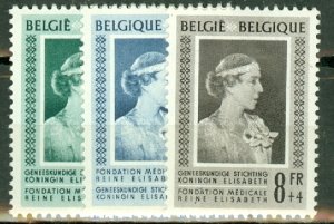 Belgium B498-502 mint CV $125.50; scan shows only a few