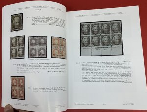 United States Stamps, Robert A. Siegel, Sale 1254, April 6-7, 2022, Catalog
