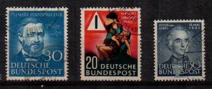 Germany Scott 693-5 Used (Catalog Value $43.75)