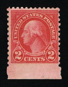 AFFORDABLE GENUINE SCOTT #579 FINE MINT OG NH 1923 PERF 11x10 ROTARY PRESS ISSUE