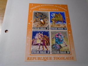 Togo  #  C108a  MNH   imperf  Orange color