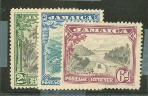 Jamaica #106-8v Unused Single (Complete Set)