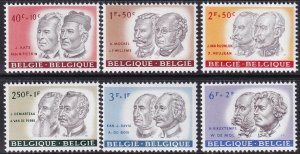 Belgium 1961 Sc B684-9 set MNH**