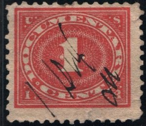 R228 1¢ Documentary Stamp (1917) Used