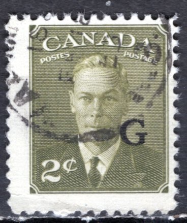 Canada 1950: Sc. # O17; Used Single. Stamp