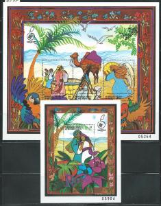 Micronesia 289-94 1998 Bible Stories m/s and s.s. MNH