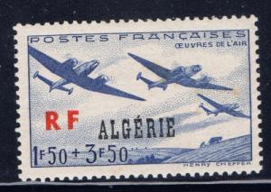 Algeria B43 Hinged 1945 Overprint issue