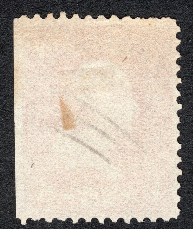 US 1861 3¢ Rose Pink Washington Stamp  #64b used  with Cert CV $150