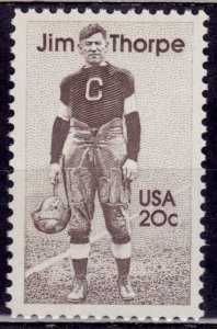 United States, 1984, Football Legend Jim Thorpe, 20c, sc#2089, MNH**