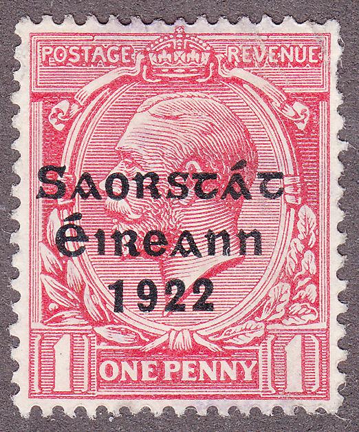 Ireland 45 Hinged 1922 KGV O/P