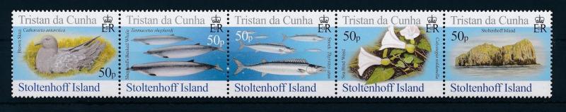 [34944] Tristan da Cunha 2006 Marine Life Whale Fish Bird MNH