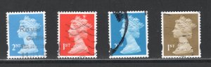 Great Britain #MH285, MH288, MH292, MH301 VF, Used, CV $5.15 .... 2481256