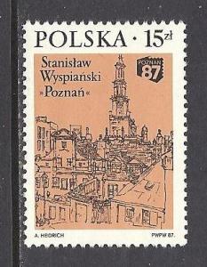 Poland Sc # 2812  mint lightly hinged 