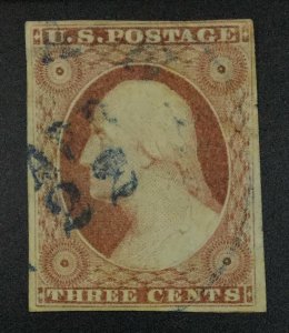 MOMEN: US STAMPS #11 USED LOT #51671