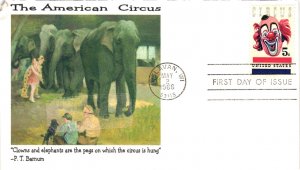 #1309 American Circus – Unknown Printed Cachet