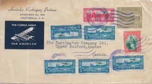 Guatemala City, Guatemala to Upper Bedford, Quebec, Canada, Pan-Am A/M (59853)