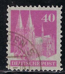 Germany AM Post Scott # 651, used