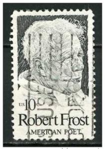 USA 1974 Scott 1526 used - 10c, Robert Frost, American Poet