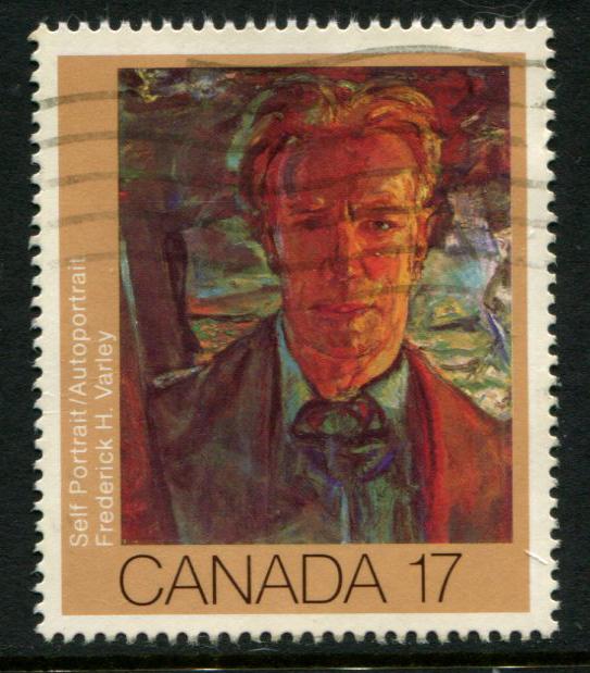 888 Canada 17c Canadian Painters, used