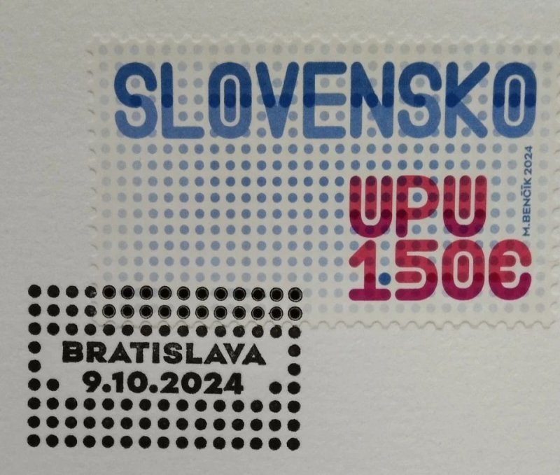 Slovakia 150 Years Of The UPU First Day Cover 2024-ZZIAA