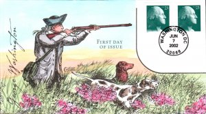 #3618 George Washington Collins FDC