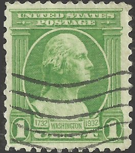 # 705 Used Green Washington Bicentennial