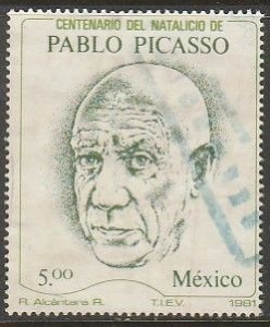 MEXICO 1251, Centenary of the Birth of Pablo Picasso. USED. VF. (868)