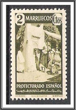 Spanish Morocco #199 Mail Box MNH