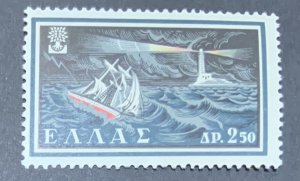 GREECE 1960 LIGHTHOUSE SG827 UNMOUNTED MINT