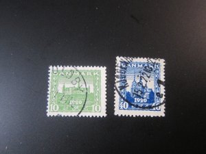 Denmark 1920 Sc 156,58 set FU