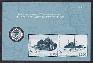 NEW ZEALAND ROSS DEPENDENCY 2007 50th Anniv mini sheet MNH.................B3733