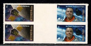 UNITED STATES SC# 4527-28 VERT. GUTTER BLK/4 VF/NH