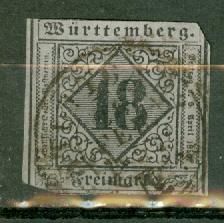 Germany Wurttemberg 6 used faults CV $725