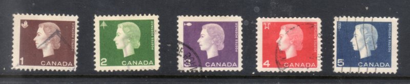 CANADA 401-405 QEII Complete set