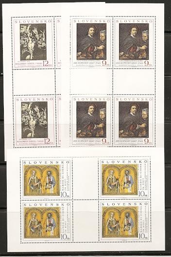 Slovakia 284-6 1997 Art m/s NH