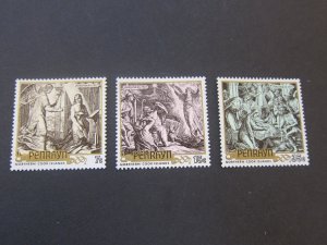 Penrhyn Islands 1977 Sc 90-2 set MH