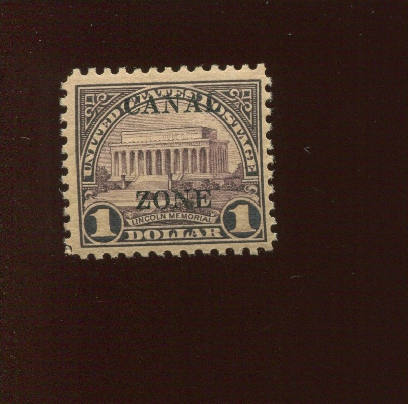 Canal Zone 95 Overprint  Mint Stamp (Stock Bx 1012)